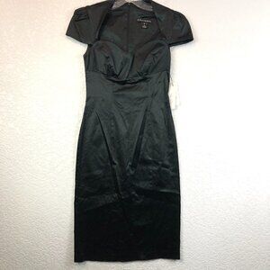 Dina Bar-El Black Cocktail Dress NEW
